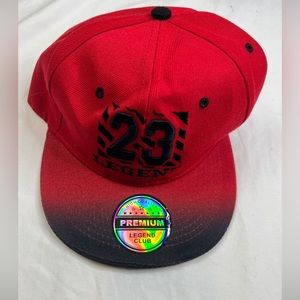 Legend 23 NEW Chicago Red Legend Snapback Adjustable Hat Cap A021123